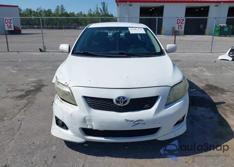 2010 Toyota Corolla S z USA, uszkodzony, nr VIN 2T1BU4EE7AC465519